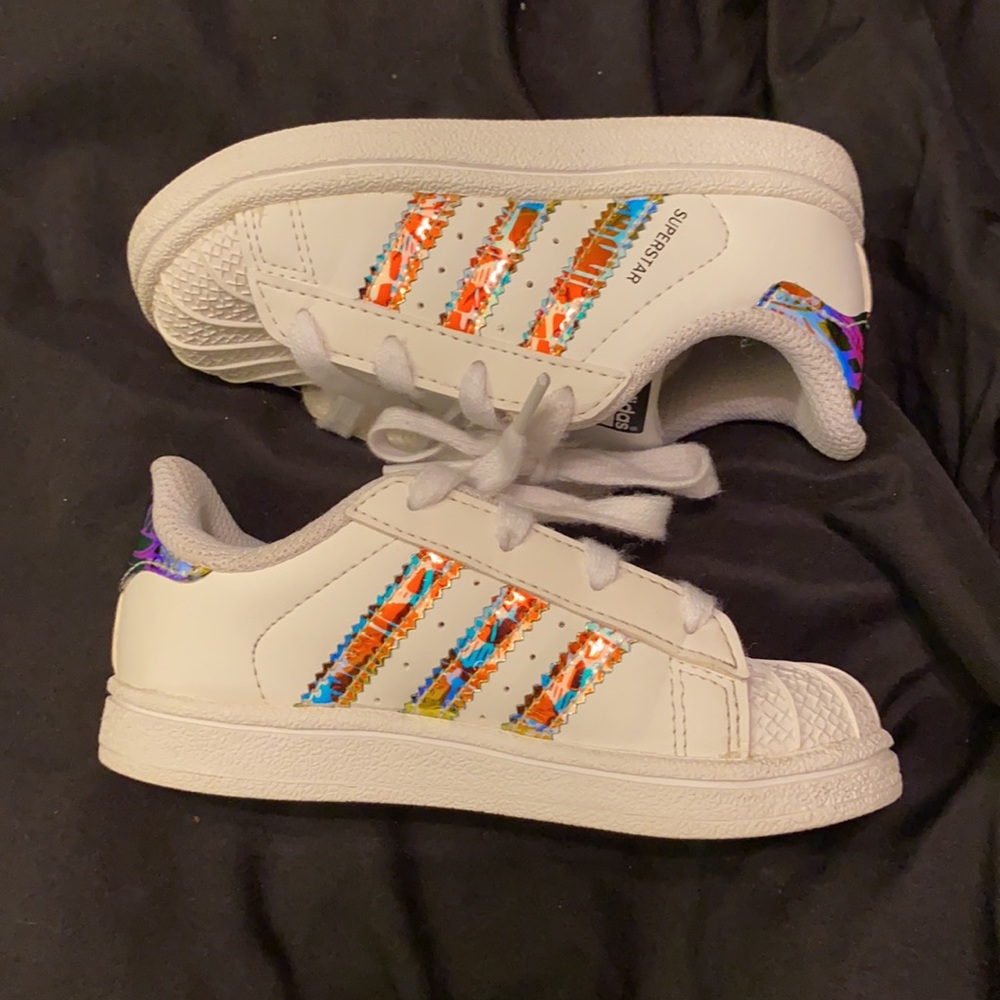 KIDS' ADIDAS SUPERSTAR SHOES | 7K